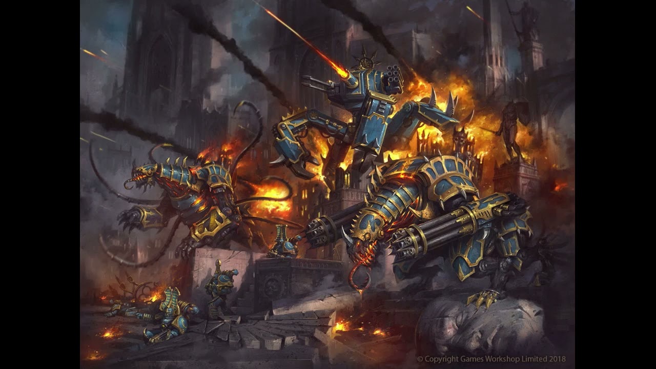 świat warhammer 40k   Demoniczne machiny Chaosu