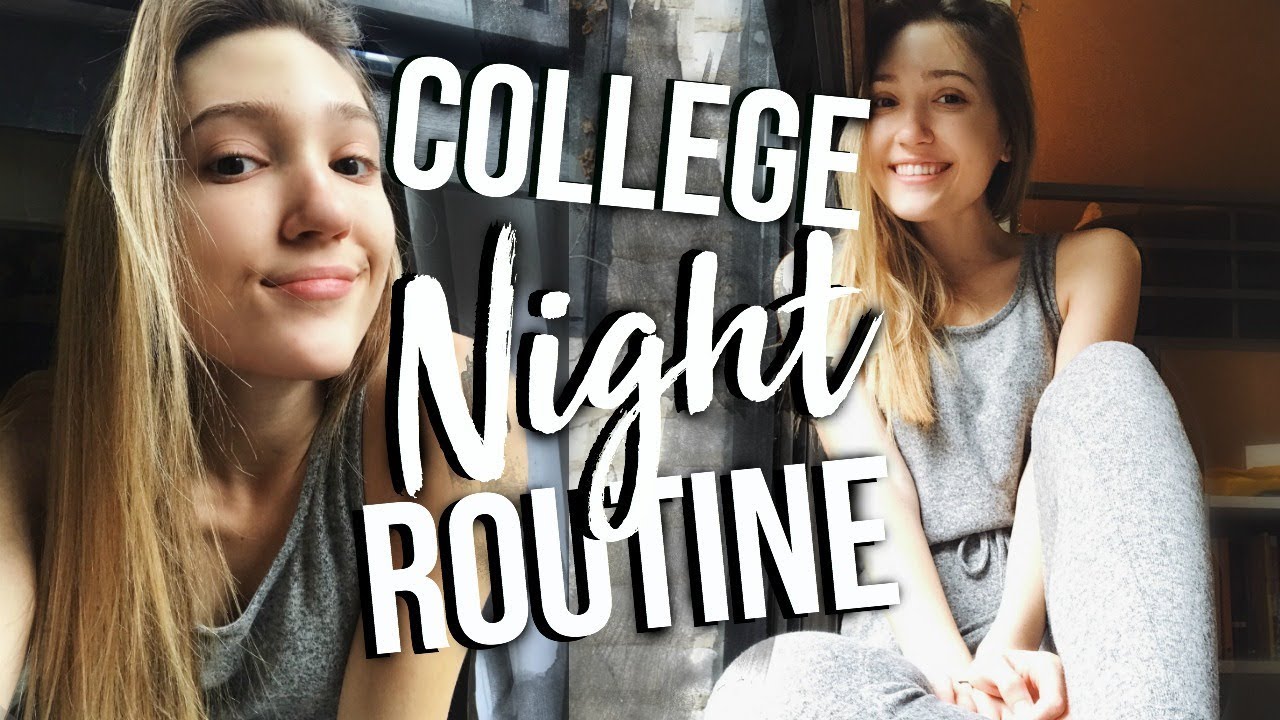 Relaxing Night Routine College Edition | how I de-stress at night