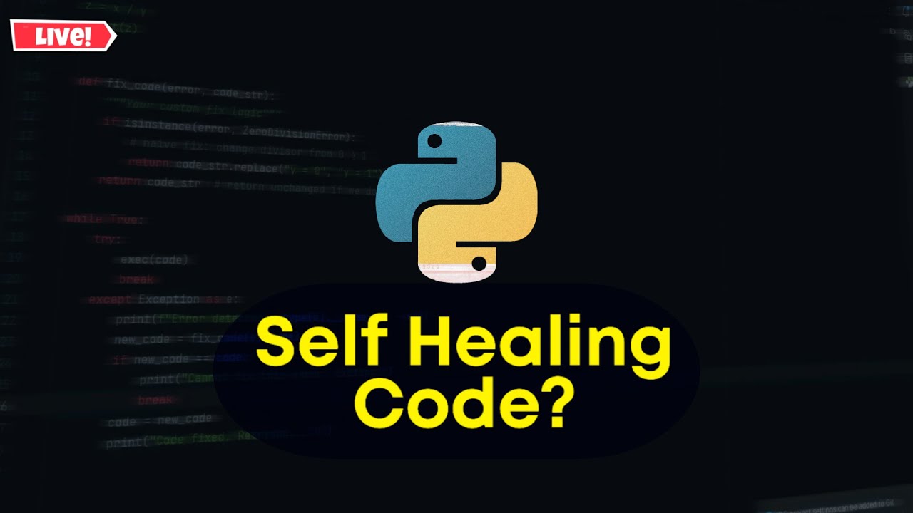 Day 7 — Can I write a python tool that can heal itself (no PC, no laptop)