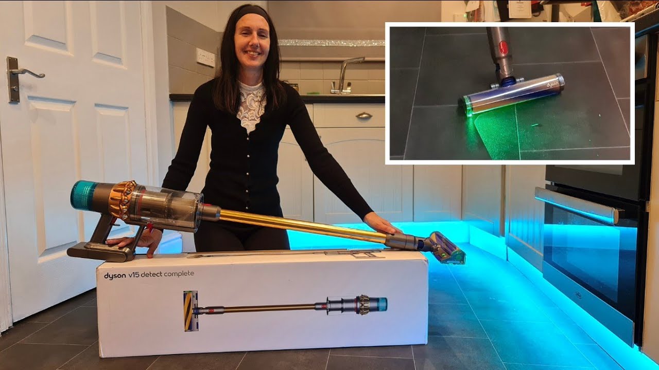 Dyson V15 Detect Complete, распаковка, демонстрация и проблема?