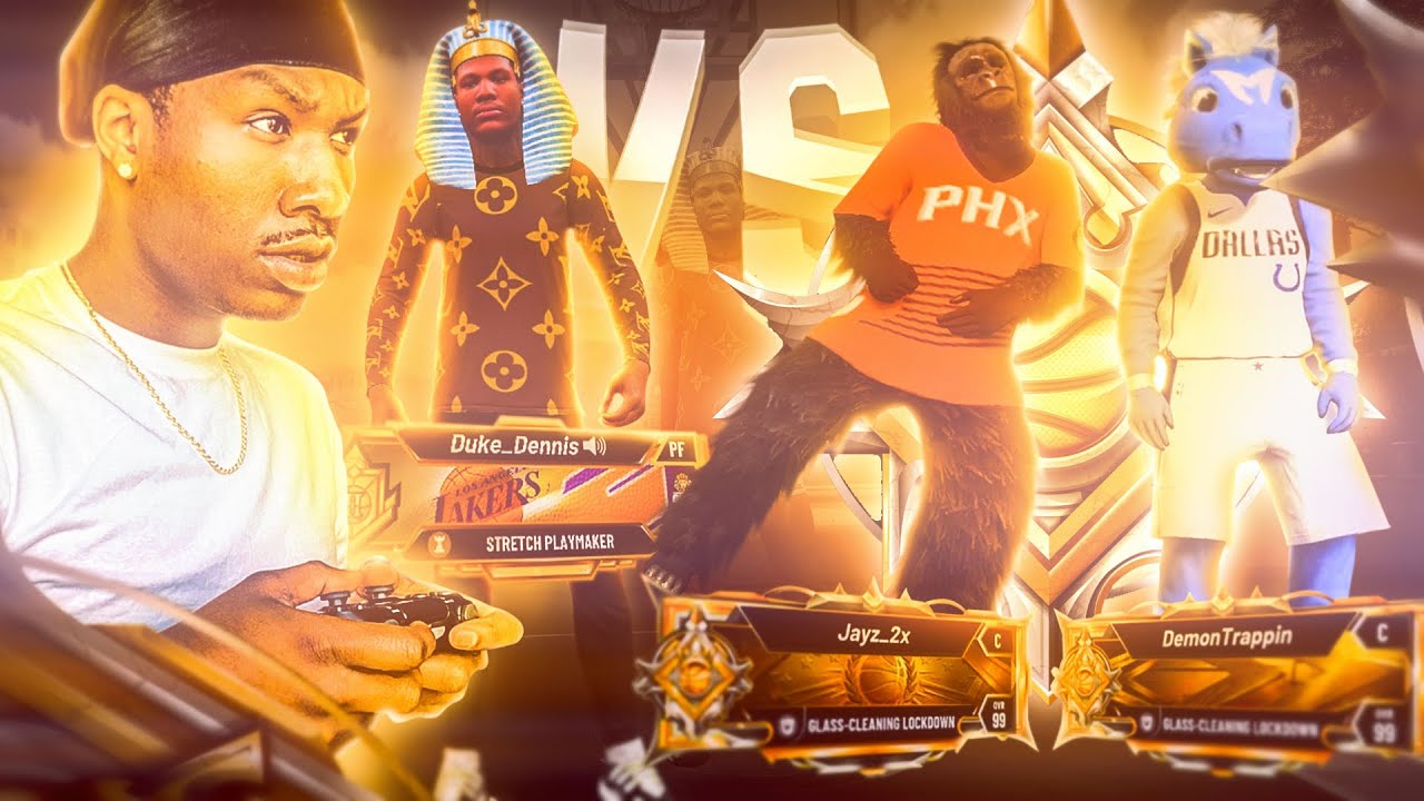 TRYHARD Legend MASCOTS Try To Stop My 99 Overall Stretch Big Playmaker on NBA 2K20!  BEST BUILD 2K20