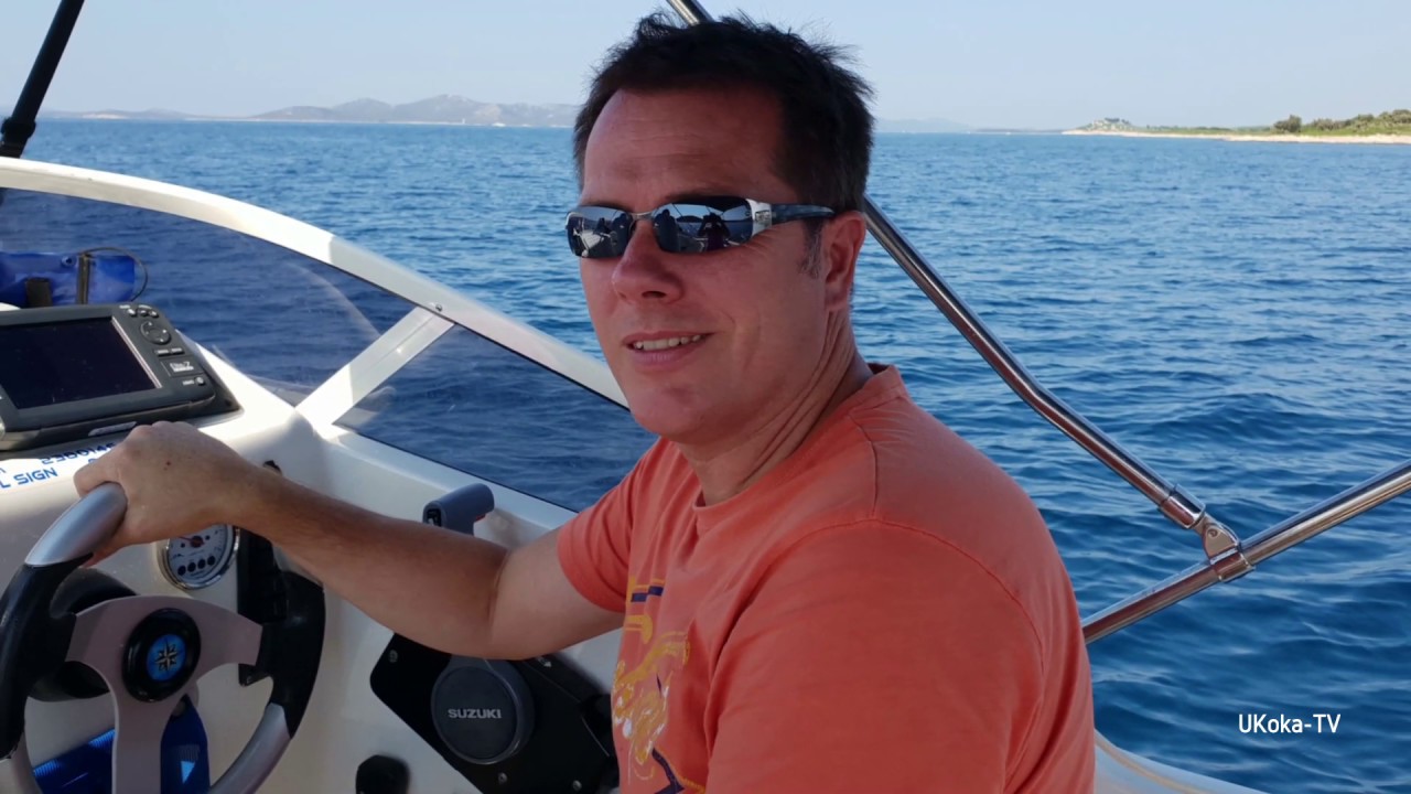 Drage, Sibenik, Krka mit dem Sportboot - Croatia 2018
