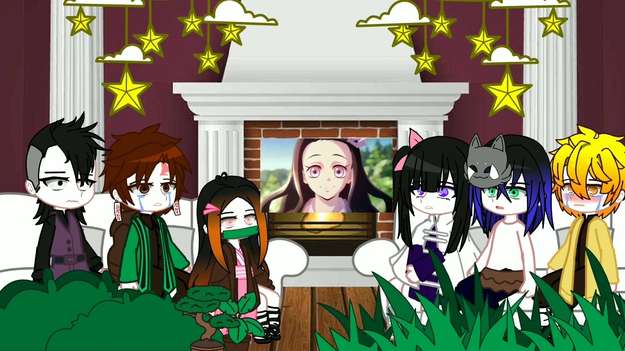 //Kamaboko squad react to Nezuko conquers the sun//@x_Yuki~chan_x