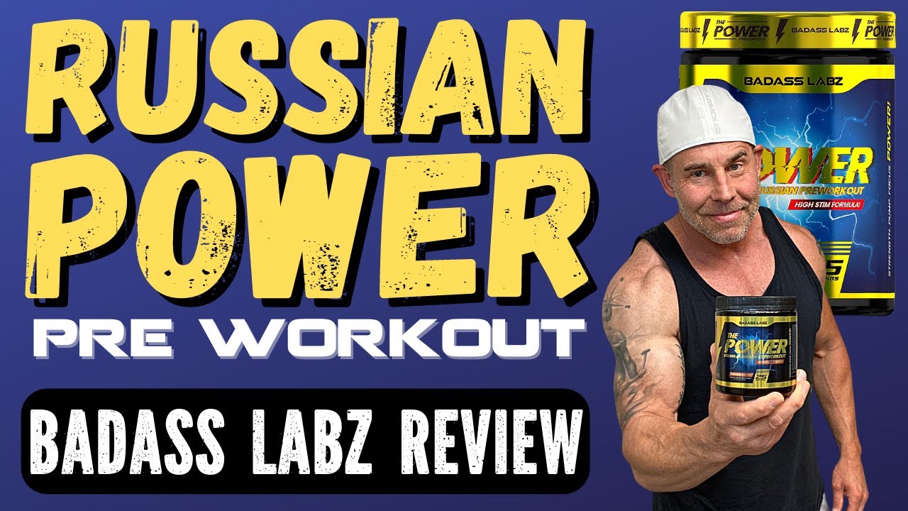 Badass Labz The Russian Power Pre Workout Review 🤯 MY KINDA CRAZINESS!