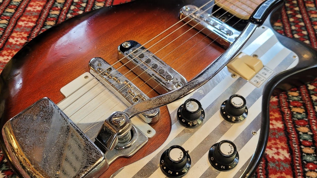 The Guitar Under Every Tree in 1966! The Teisco MJ-2L  