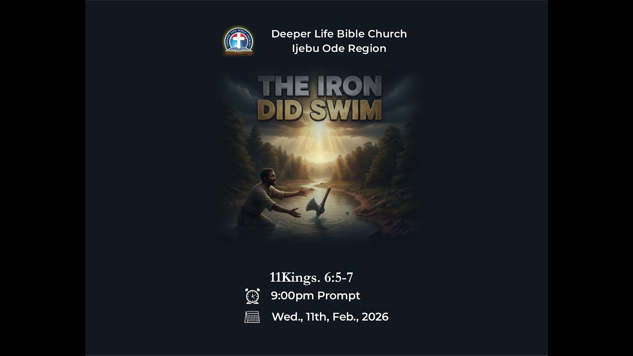 WEDNESDAY HOUR OF RECOVERY || THE IRON DID SWIM || 18022026