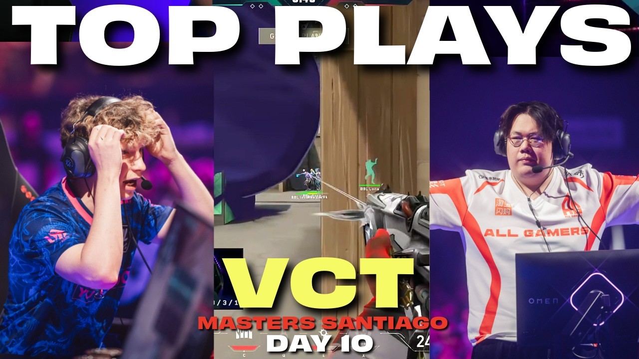 Top VCT Plays of Day #10 |  Valorant Masters Santiago 2026