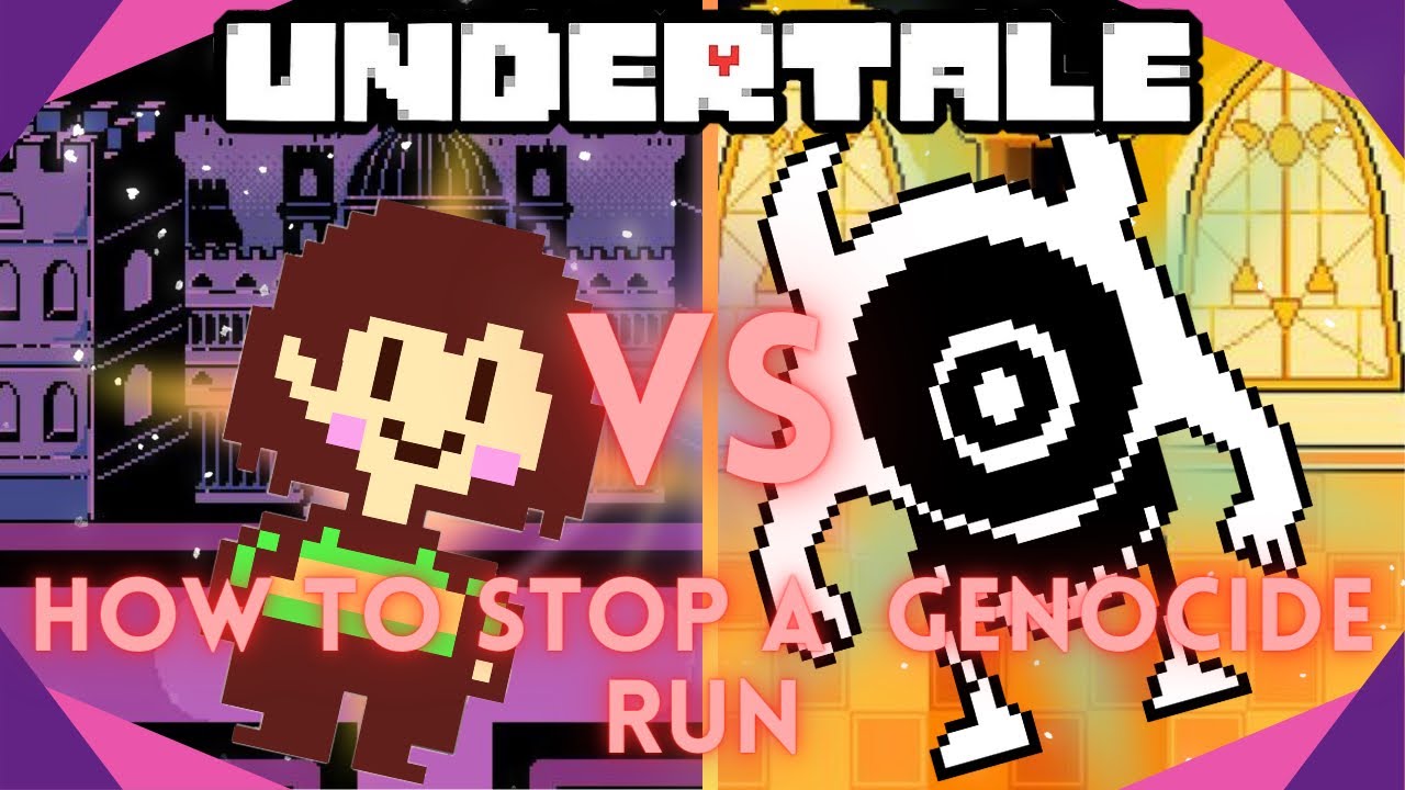 Как остановить геноцид в Undertale (за монстра)