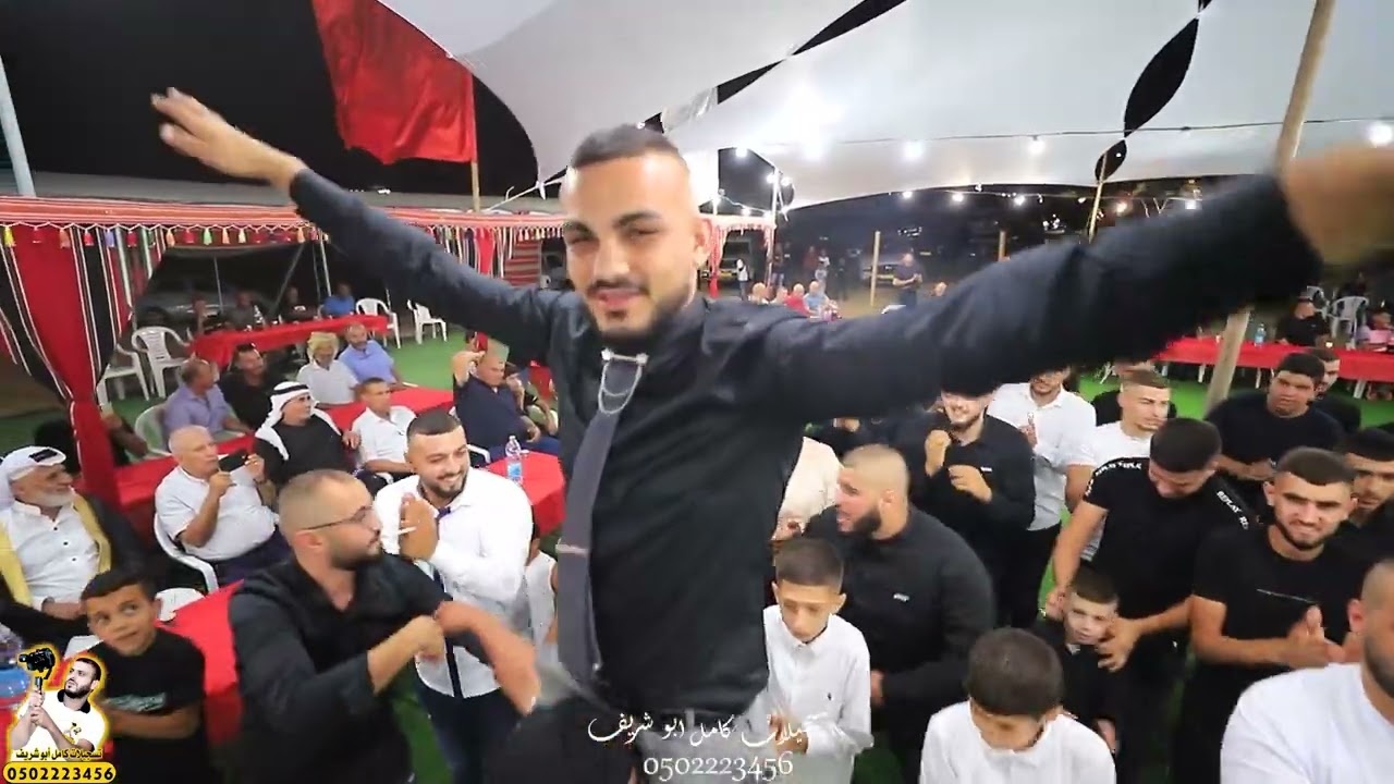 أجمل المواويل واستقبال العريس طلال الهزيل مع الفنان جعفر شحادة .... حريقة عند آل الهزيل ...