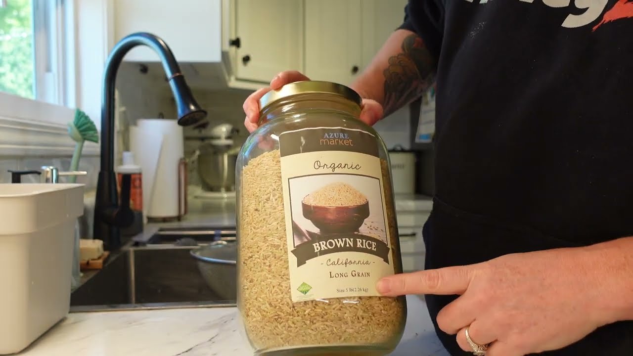 Easy way to MAKE BROWN RICE