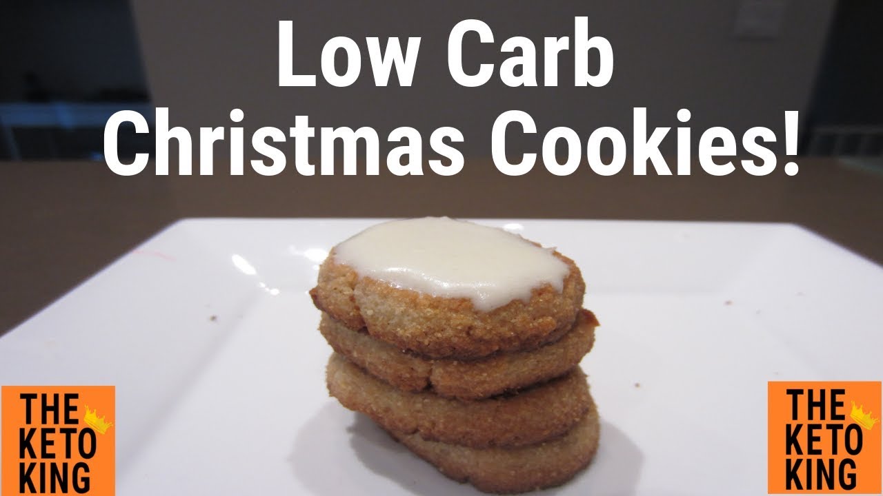 Low Carb Christmas Cookies │Keto Christmas Cookies │Low Carb Cookies │Keto Cookies │REALLY EASY!