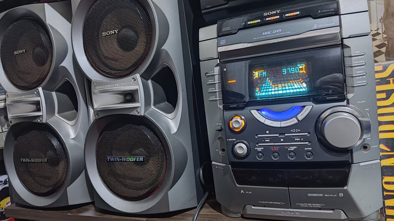 SONY mhc-dx9 um dos melhores minisysten do Brasil 