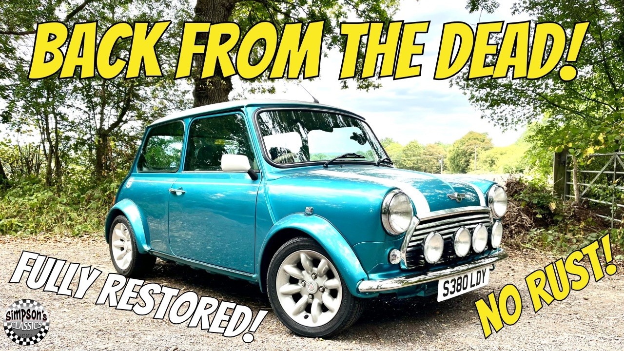 BACK FROM THE DEAD - Classic Mini Sportspack see’s the road again!