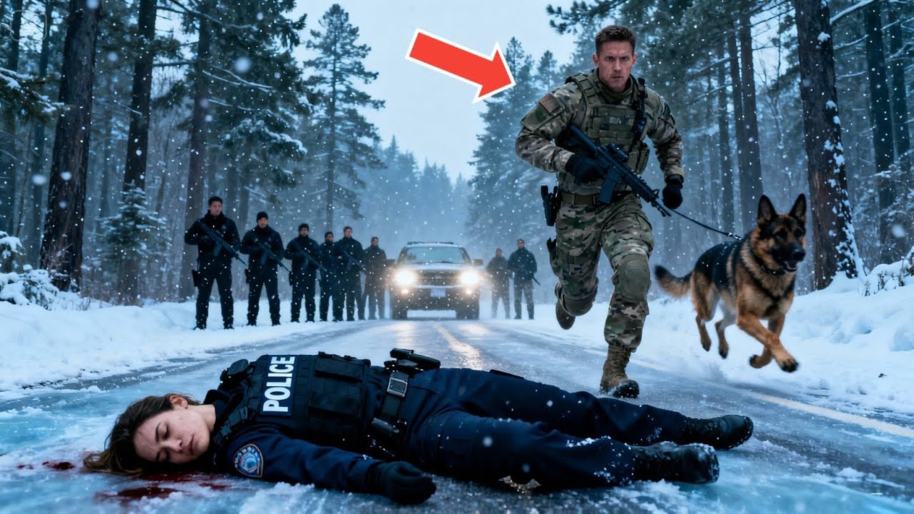 Criminales lo dejaron morir congelado, sin saber que un Navy SEAL y su K9 iban tras ellos