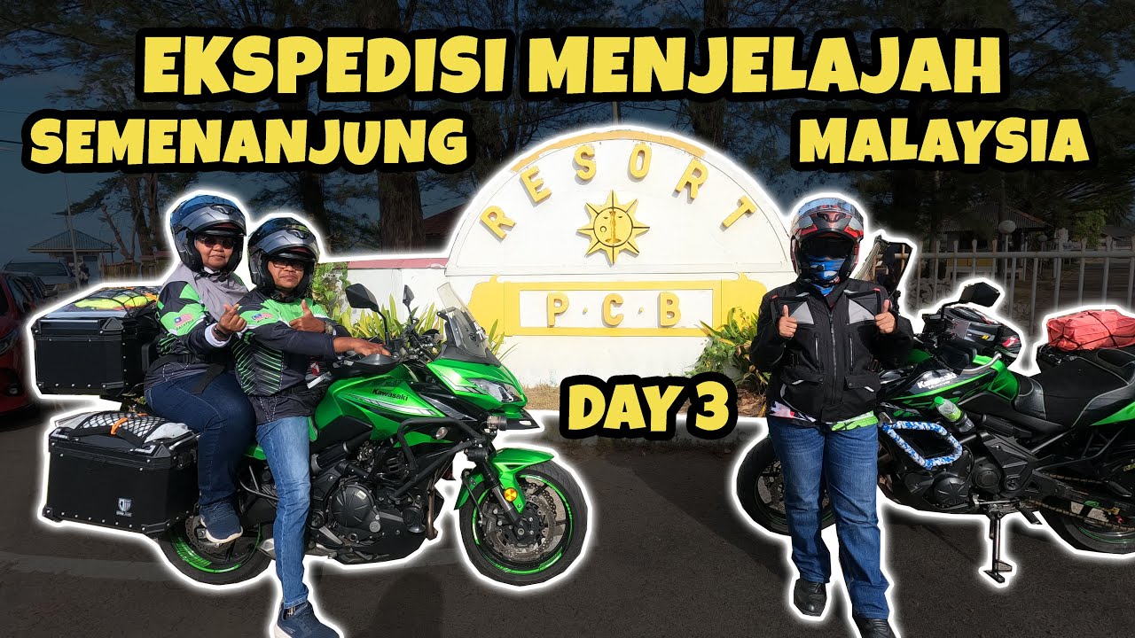 SUSAH BETUL NAK CARI MERCU TANDA PCB | JELAJAH SEMENANJUNG MALAYSIA | VERSYS 650