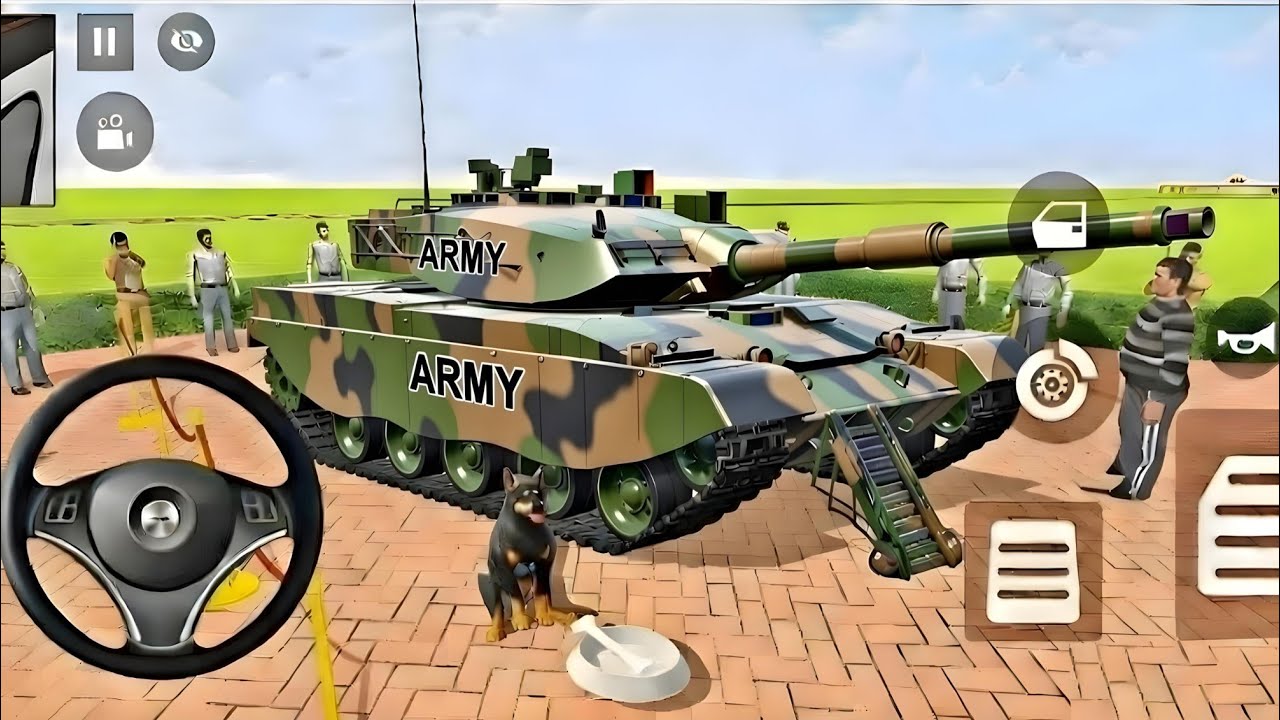 🤑Indian Thift Auto Simulator🤩Indian Showroom Purchase😲Modify Army Wali Bomb Tank&Car🥳Game