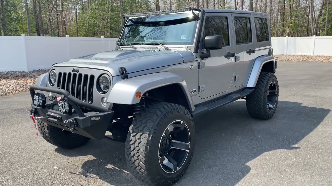 2014 JEEP WRANGLER POLAR - FOX, WARN, NITTO - 50K MILES