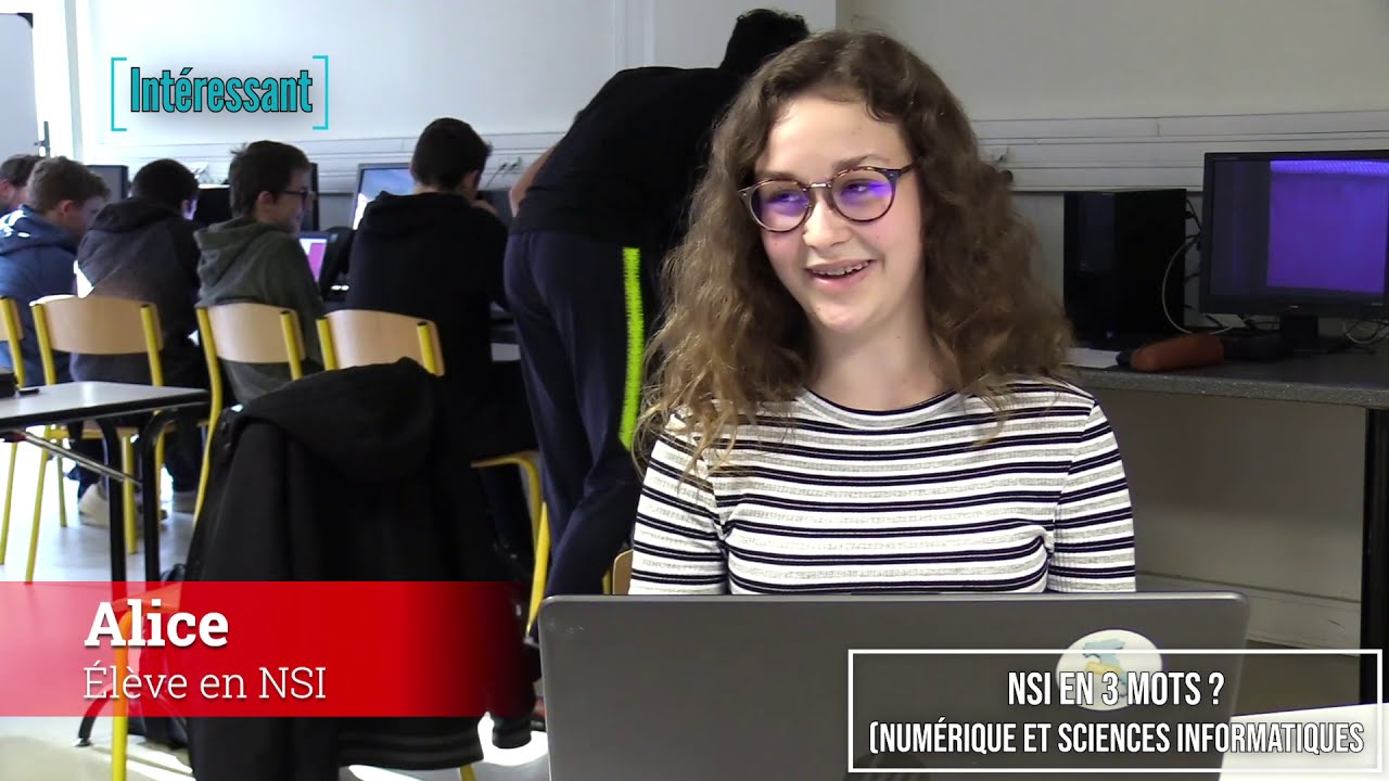 Enseignement de spécialité du bac général Numérique et Sciences Informatiques (NSI)