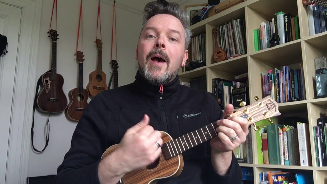 Prayer is like a telephone (kids praise song) on ukulele + actions