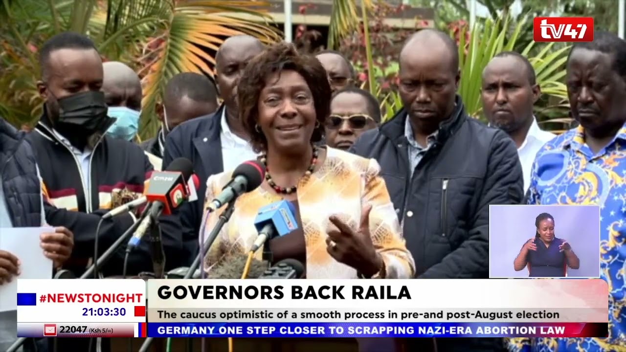 Boost for Raila&rsquo;s presidential bid as 26 governors pledge to support him
