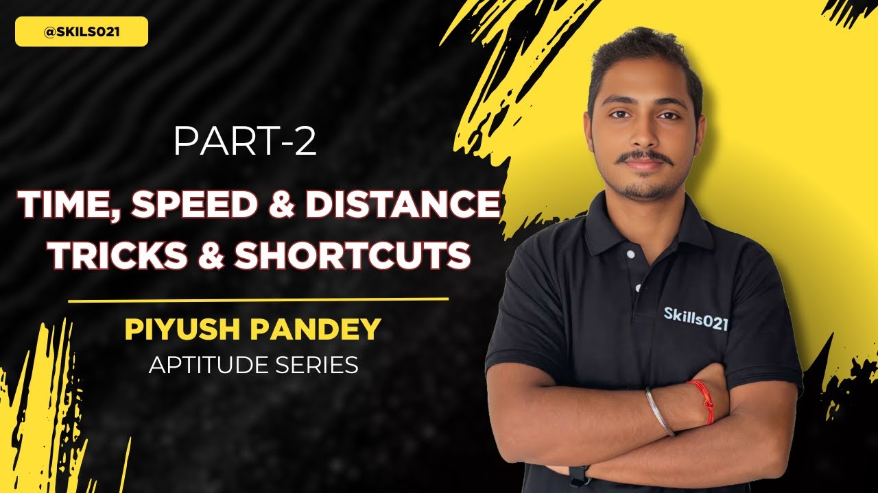 Part 2 Time, Speed & Distance Tricks & Shortcuts