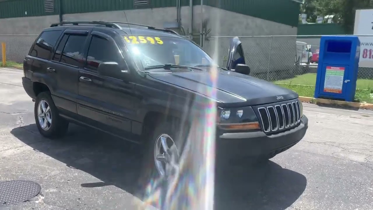 SOLD 2000 Jeep Grand Cherokee Laredo 4x4 test drive 154k miles