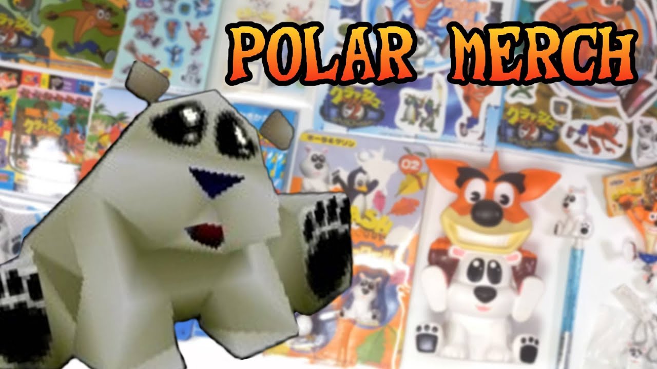 История Polar Merch — игрушки Crash Bandicoot