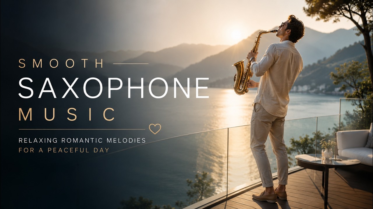 Smooth Jazz Saxophone Music 🎷 Relaxing Romantic Melodies for a Peaceful Day | Saxophone Romance