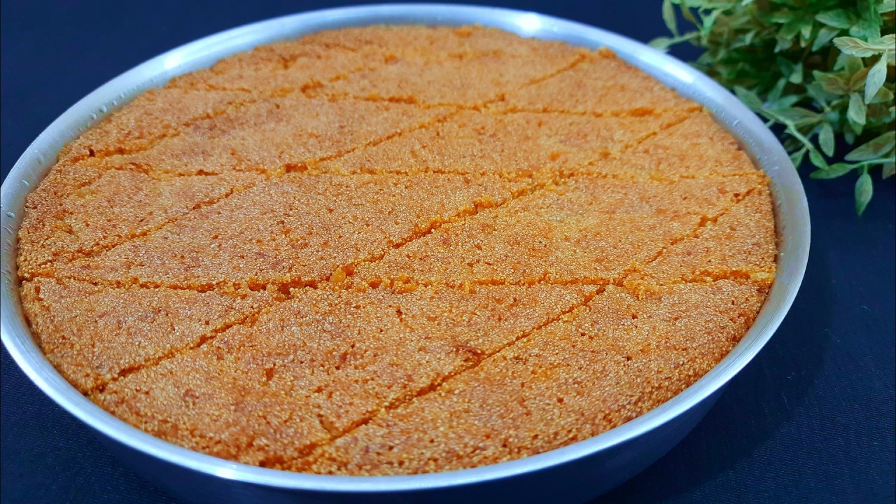 جربوا طريقة الذ بسبوسة مرملة والقطع ثابتة