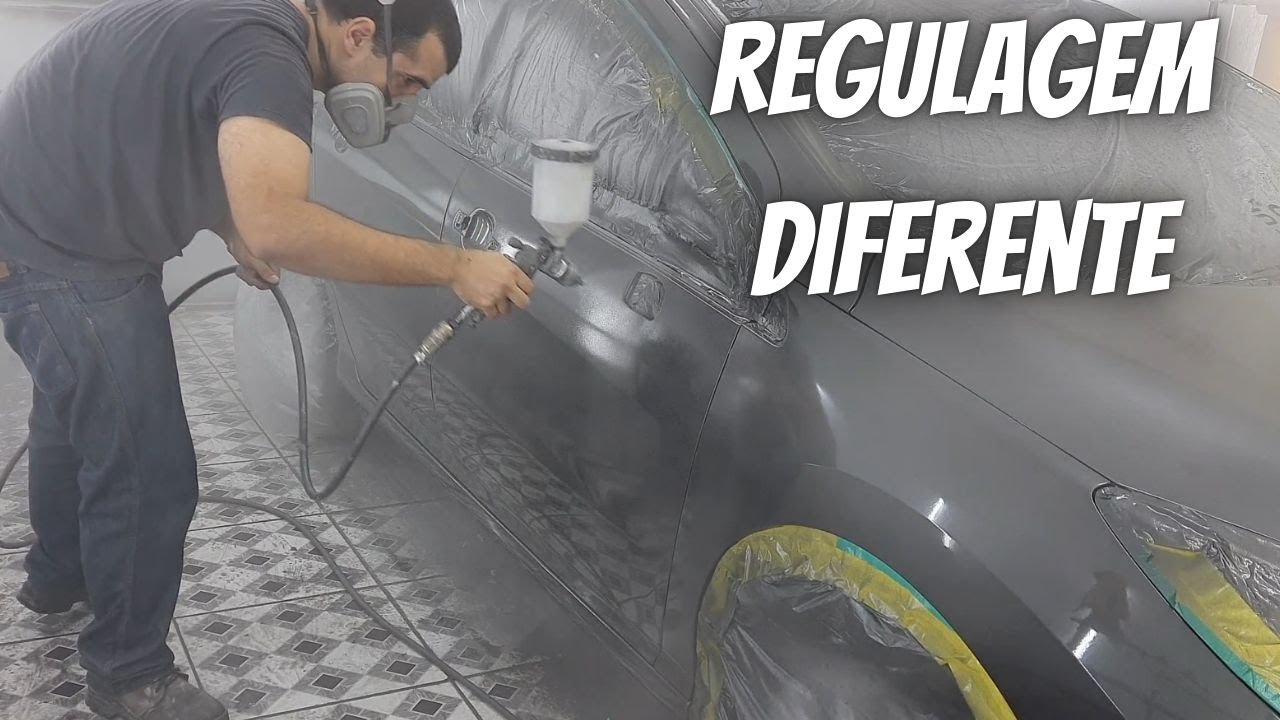 APLIQUEI VERNIZ com uma REGULAGEM NOVA
