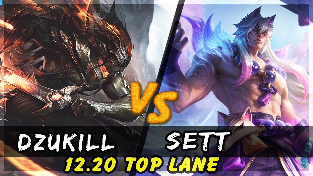 Dzukill - Yasuo vs Sett TOP #2 Patch 12.20 - Yasuo Gameplay