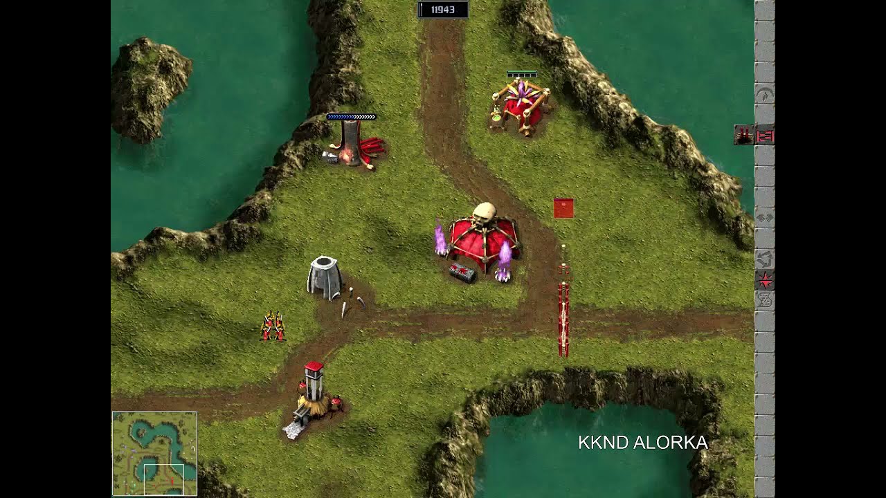 KKND 2 Krossfire 1v7 (Xtreme) (Evolved) Rus: 15000 Map: mlti_08