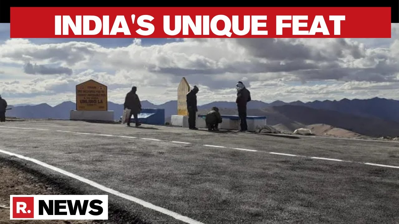 Umling La Pass Becomes World's Highest Motorable Road, Sits at 19,300 Feet | Republic TV