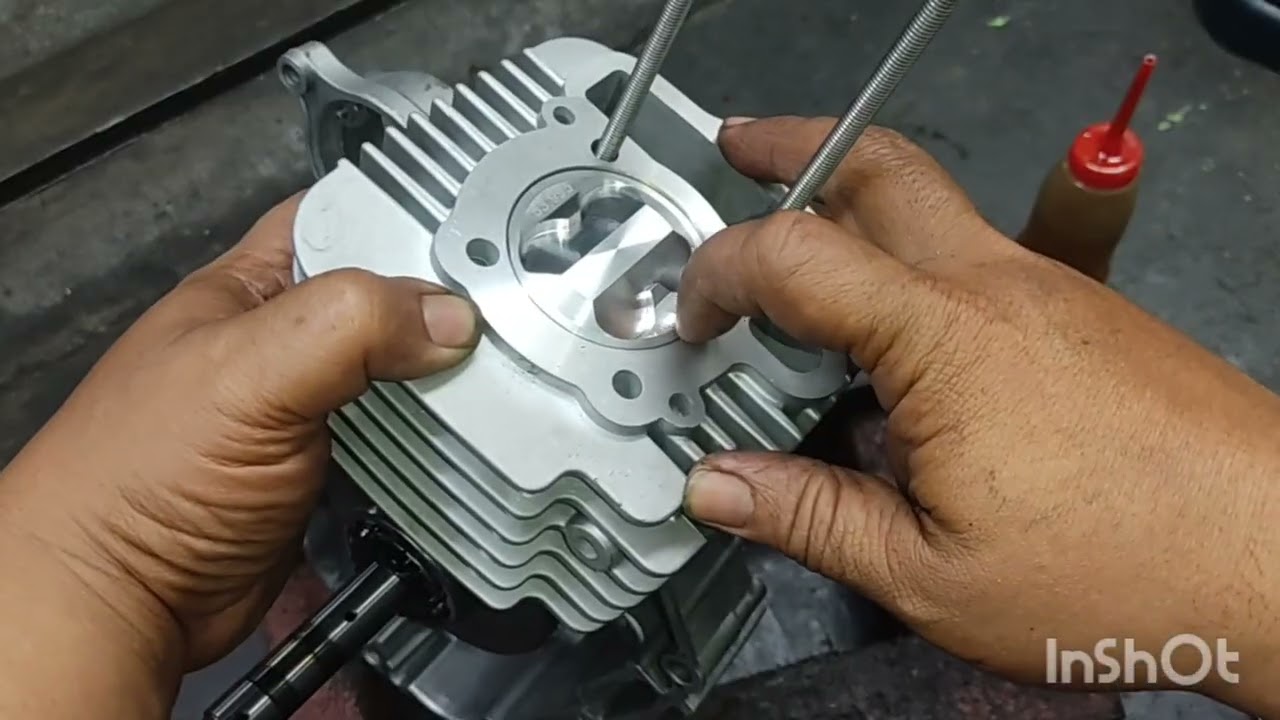Ex5 spec 54 jek CRANKSHAFT 102MM 4 VALVE, head block REDLEO part 2