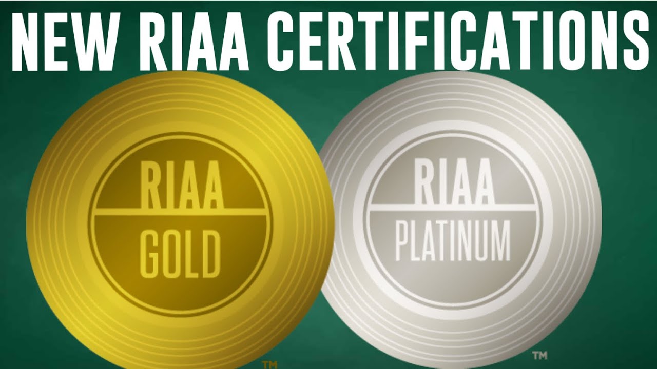 New RIAA Gold & Platinum Songs - Coldplay, Lady Gaga, Bad Bunny & More