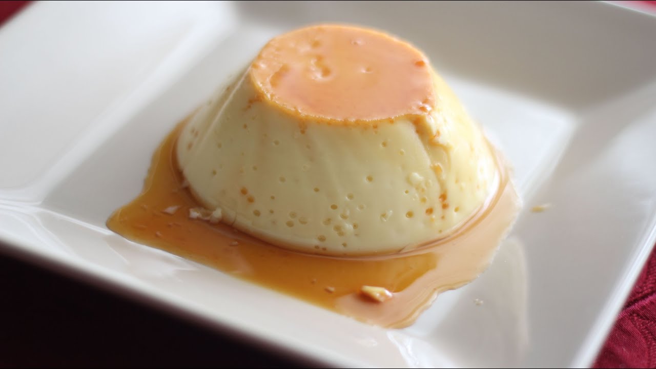 Banh Flan Hap (Vietnamese Flan Steamed)