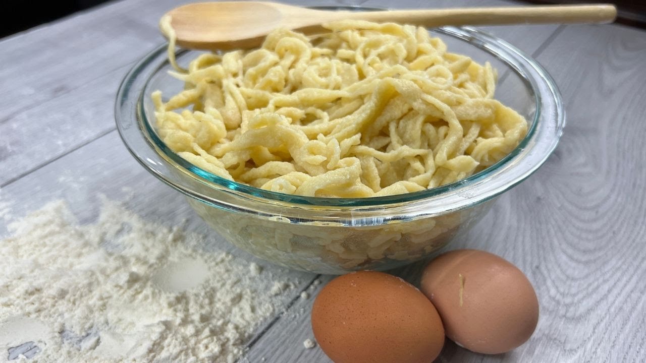 German Spätzle Recipe | How to make Spaetzle