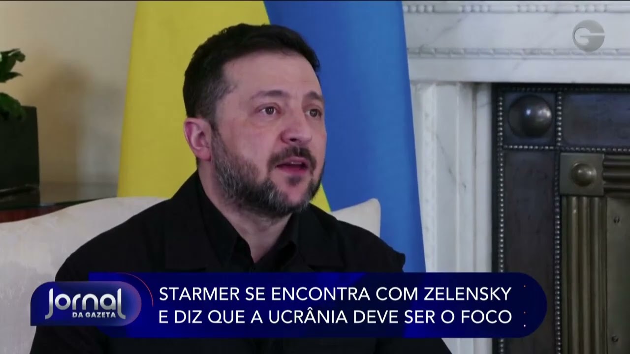 Starmer se encontra com Zelensky e diz que a Ucrânia deve ser o foco