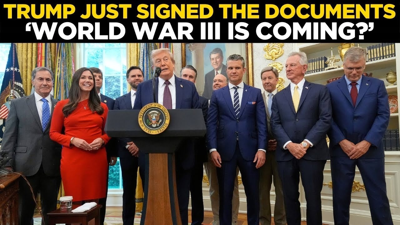 TRUMP WW3 WARNING LIVE | President Trump Issues Dire Warning On Global Conflict | US News Live