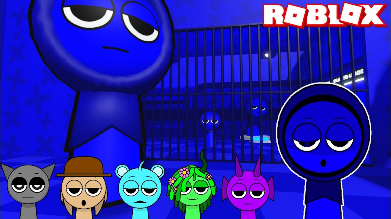 Sprunki Jevin Plays Sprunki Jevin Prison Run Obby in | ROBLOX | Incredibox Sprunki