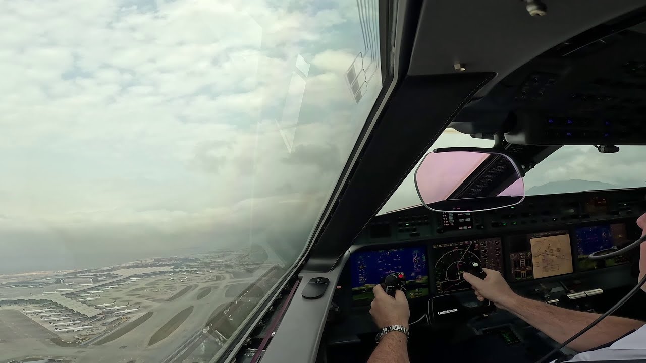 Departure Hong Kong (VHHH/HKG) - Gulfstream G650
