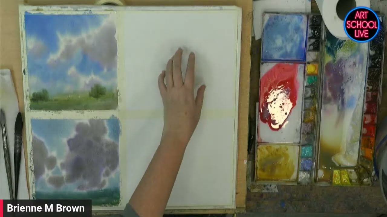 Painting Expressive Skies with Brienne M Brown