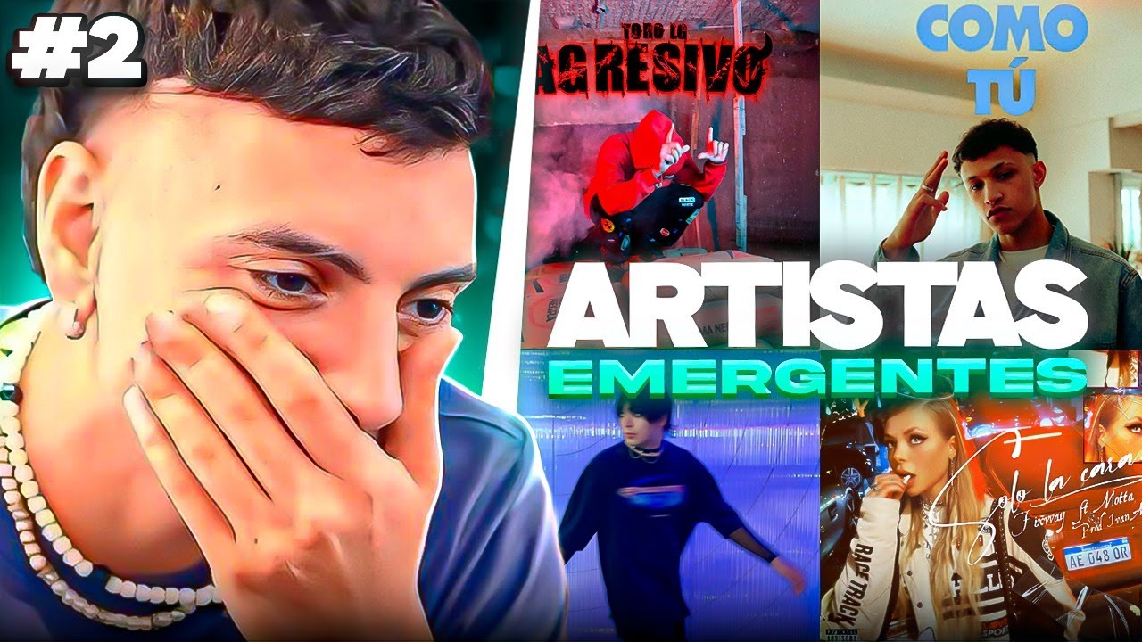 REACCION A ARTISTAS EMERGENTES: COMO TU - SOLO LA CARA - AGRESIVO - PAPARAZZI - LA INDICADA