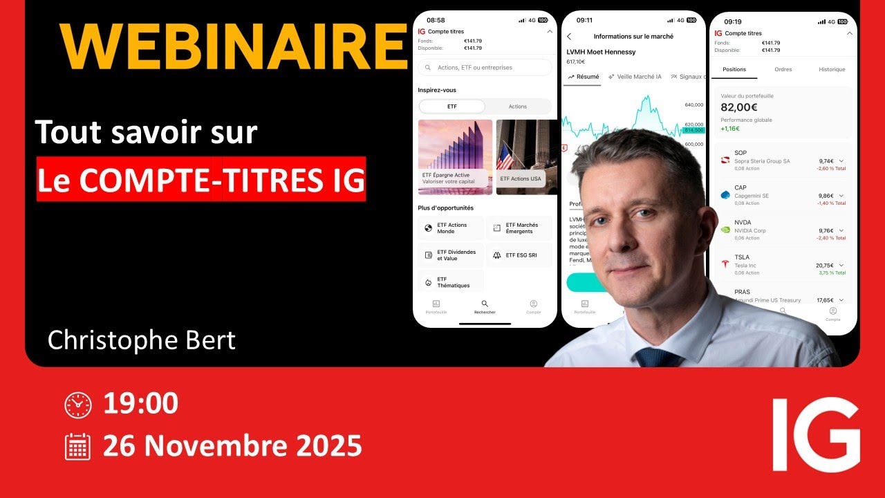 Compte-Titres IG : 0% de Frais + D&eacute;mo Compl&egrave;te ! Tout Comprendre