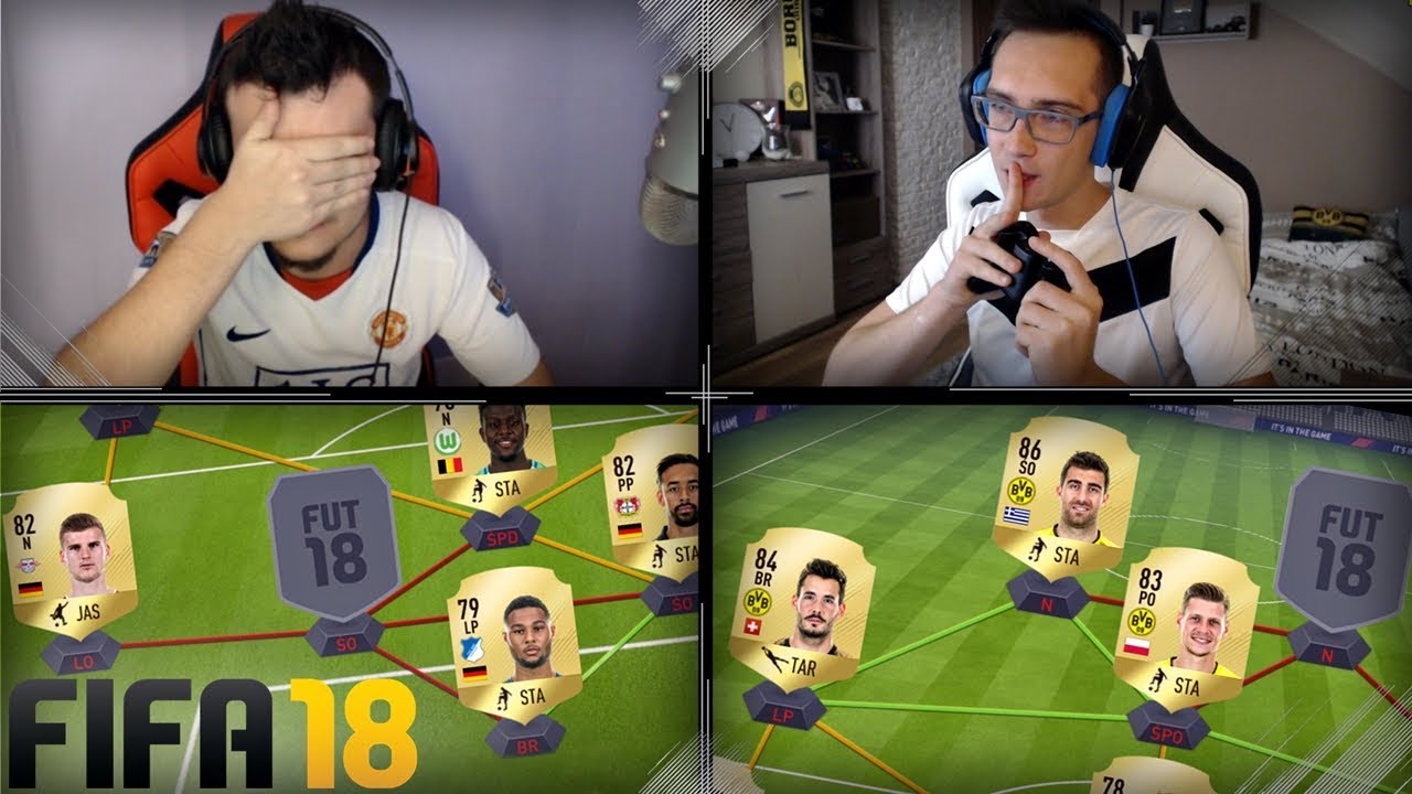 Gra w Ciemno w FIFA 18 ULTIMATE TEAM ☆ Najlepszym atakiem jest obrona ? ㋡ MrAdamo15