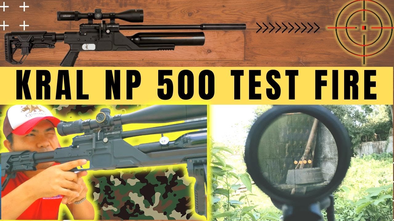 AIRGUN KRAL ARMS NP500 PCP