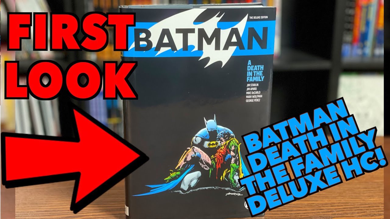 Batman: Śmierć w rodzinie Edycja Deluxe w twardej oprawie - przegląd!