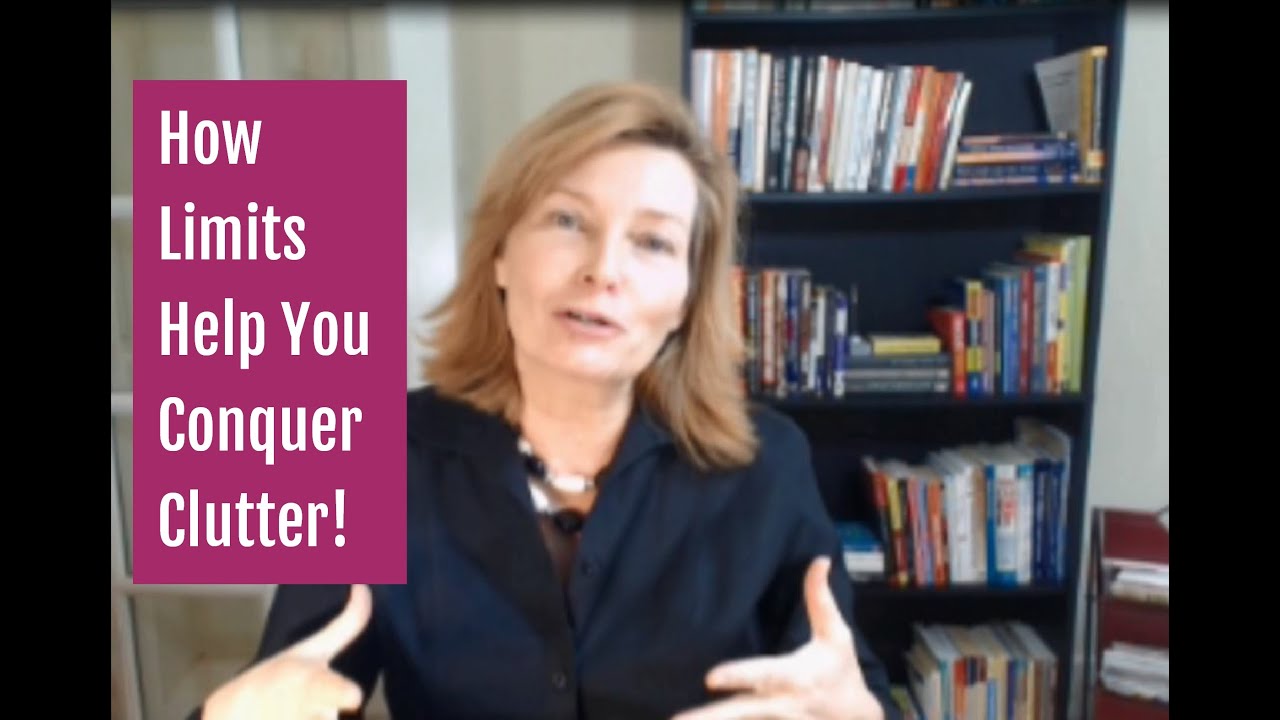 Control Clutter and Stay Organized With Limit Setting | Clutter Tip