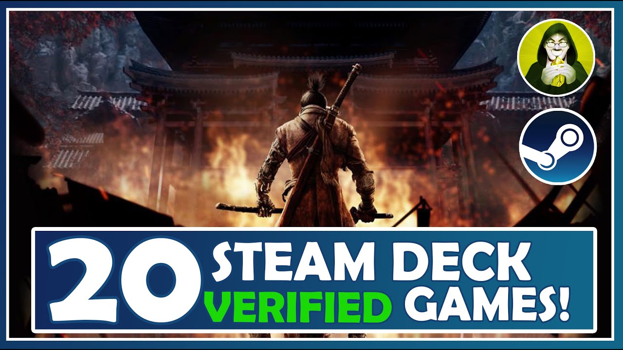 20 Awesome Steam Deck Verified Games to play in 2024!