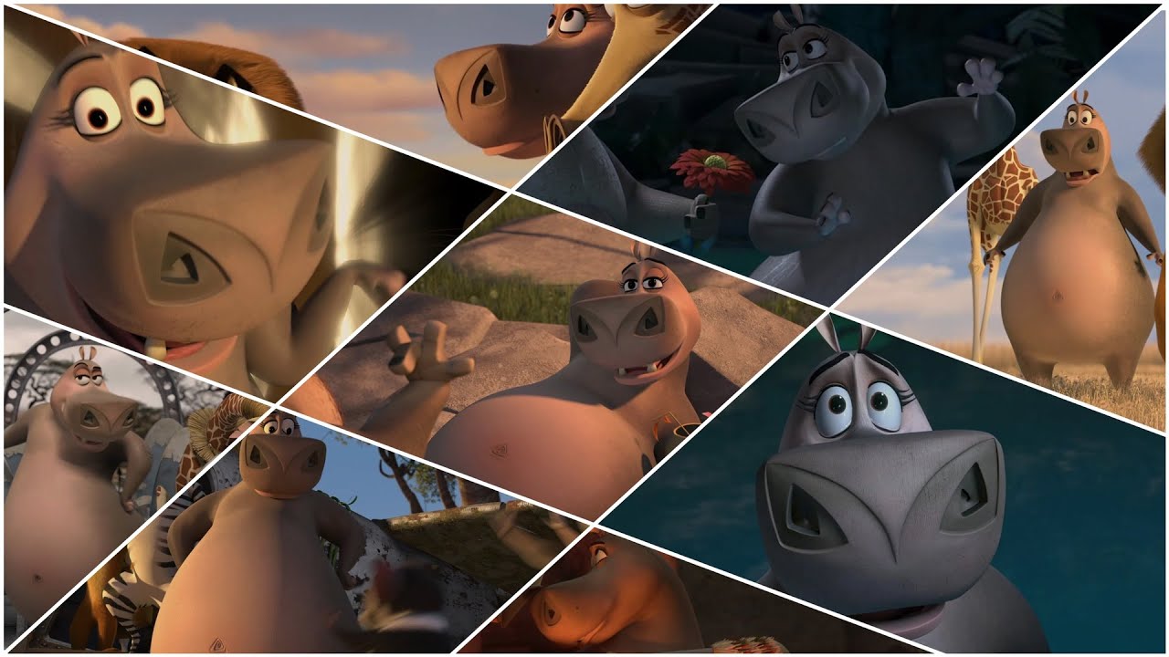 [Madagascar: Escape 2 Africa] The Complete Animation of Gloria